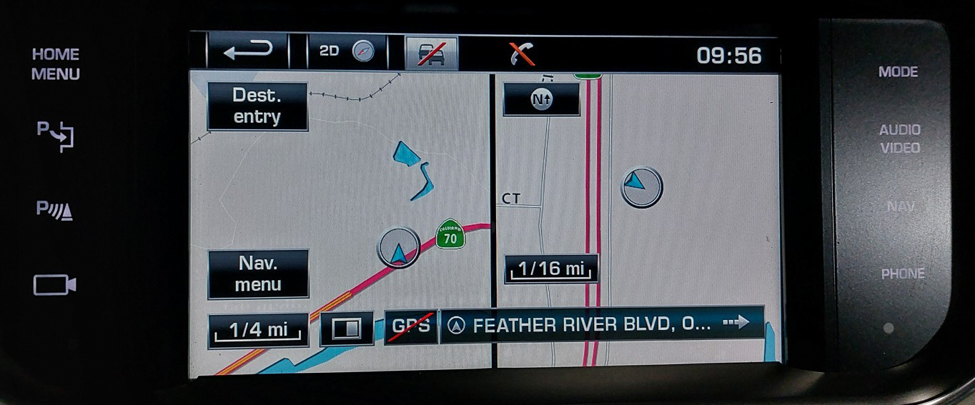 2014 LAND RANGE ROVER L405 FRONT DASH GPS NAVIGATION MEDIA DISPLAY TOUCH SCREEN — exact item pictured